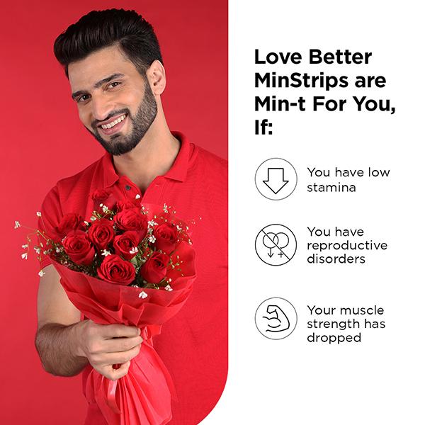 MinS Love Better MinStrips for Men (pack pof 30 strips) 1's - Sexual Care