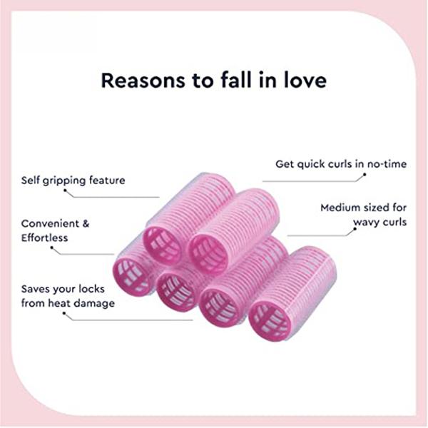 Gubb Beachy Waves Combo (Hair Roller Large, Hair Pin & Handmade Dressing Comb Classic) 1's - Hair Combs