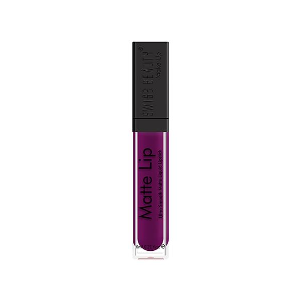 Swiss Beauty Ultra Smooth Matte Liquid Lipstick, Shade- Ruby 6 ml - Liquid Lipsticks