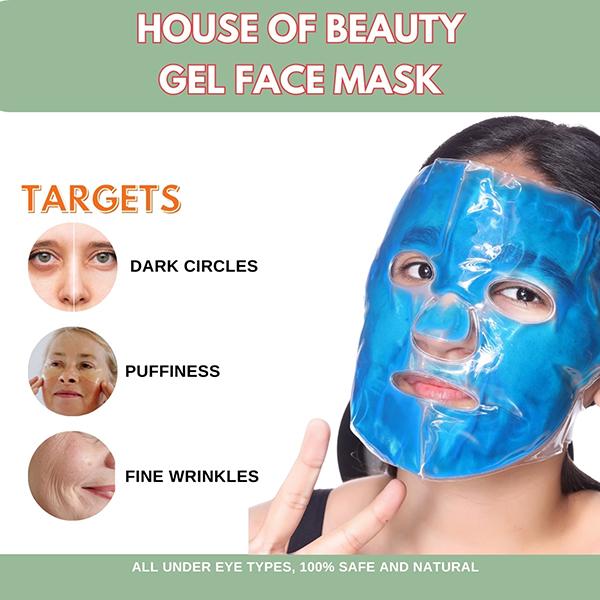 House Of Beauty Gel Face Mask Cold + Hot 1's - Face Mask