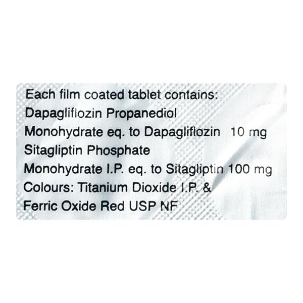 GLUCRETA S 10+100mg Tablet 10's - Diabetes-Ant