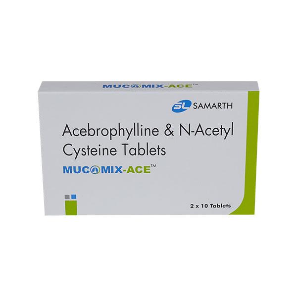MUCOMIX ACE Tablet 10's - Asthma/COPD-Ast