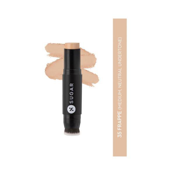 Sugar Cosmetics Ace Of Face Mini Foundation Stick 35 Frappe 7 gm - Foundation