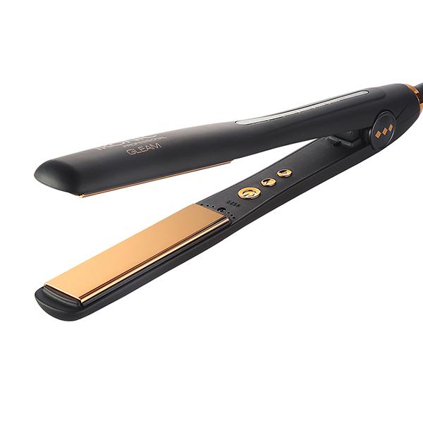 Netmeds | Ikonic Professional Gleam Hair Straightener - (Black & Rose Gold) 2.0