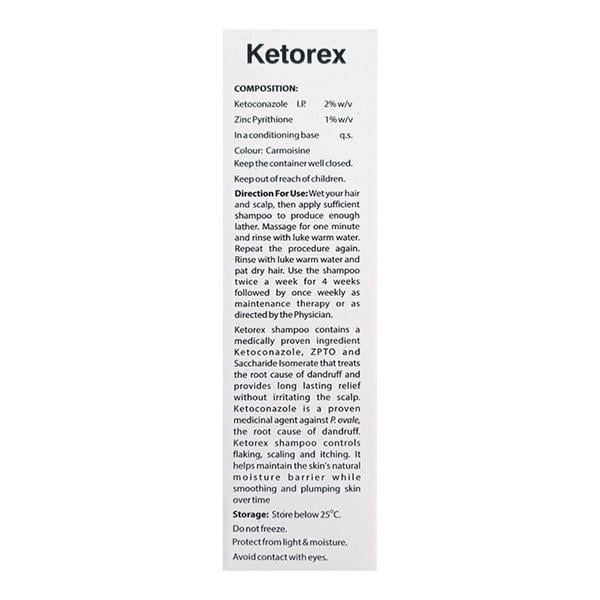 KETOREX Shampoo 50ml - Dandruff-TAA