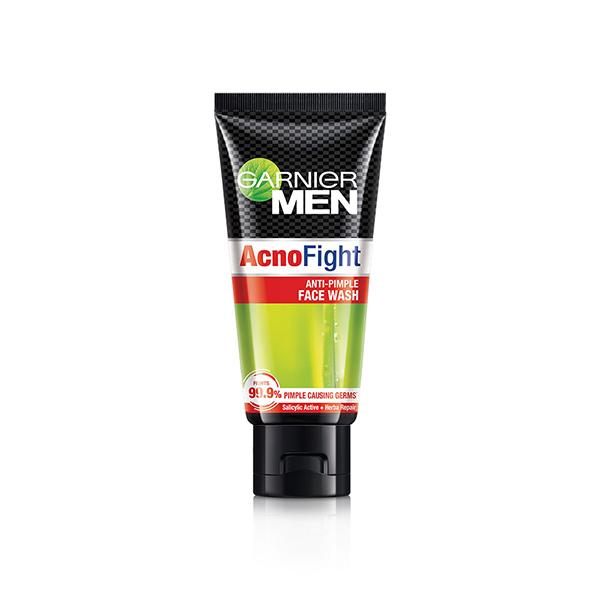 Garnier Men Acnofight Anti Pimple Face Wash 50 gm - Face Wash & Cleansers