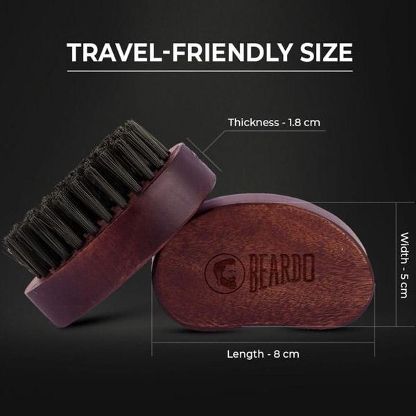 Beardo Beard Brush - Nylon Bristle - Beard Comb