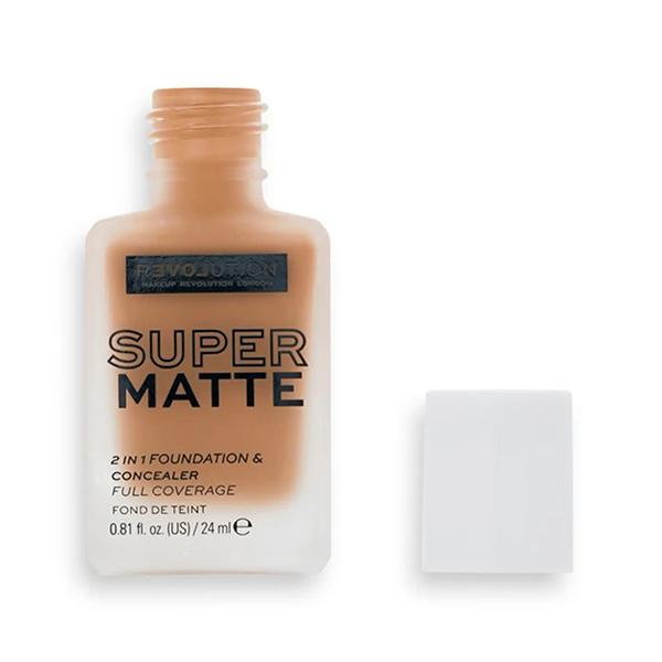 Makeup Revolution Relove Supermatte Foundation F12.5 24 ml - Foundation