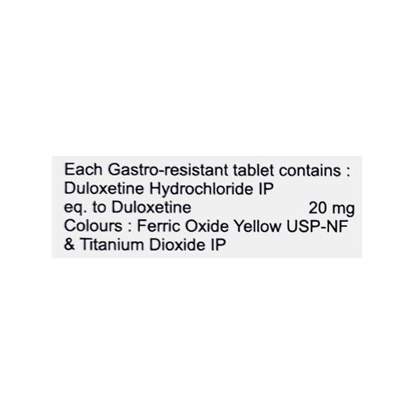 DUTEX 20 Tablet 10's - Depression-Ant