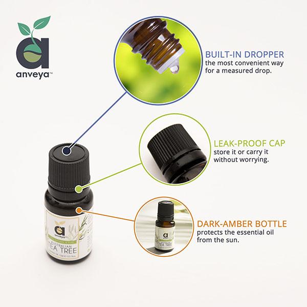 Anveya Australian Tea Tree Essential Oil 15 ml - Essential Oils