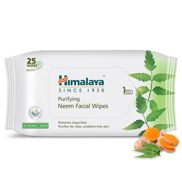 Netmeds | Himalaya Purifying Neem Facial Wipes 25'S