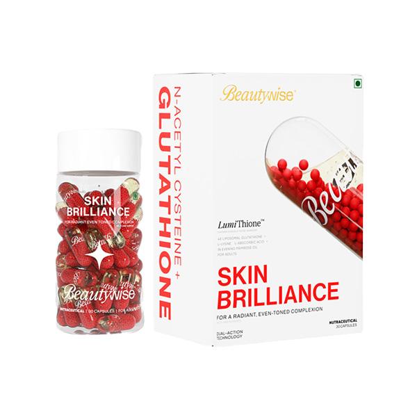 Netmeds | Beautywise Dual Action Skin Brilliance 4X Glutathione with Nac 30's