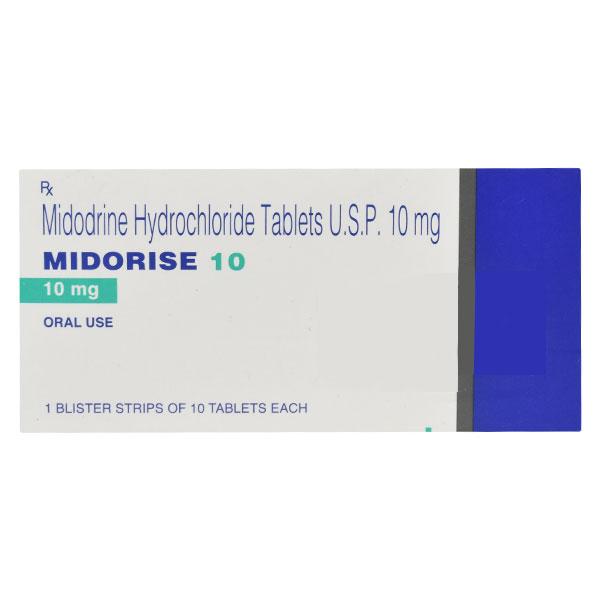 MIDORISE 10 Tablet 10's - Hypotension-Vas