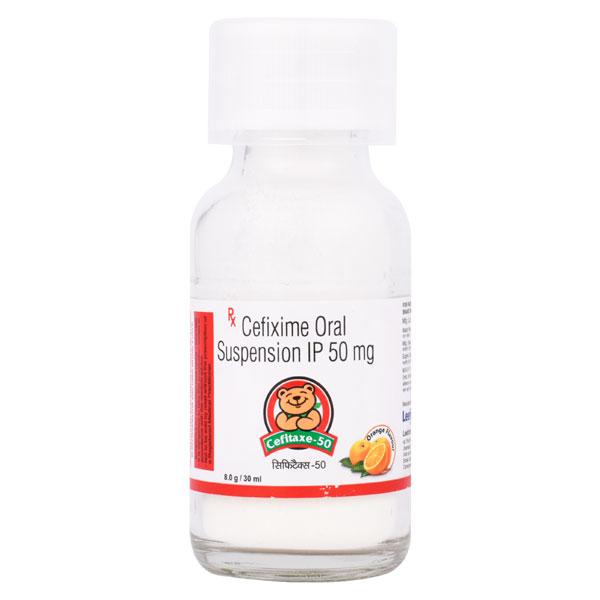 Cefitaxe 50 Orange Flavour Oral Suspension 30ml - Bacterial Infections-Cep