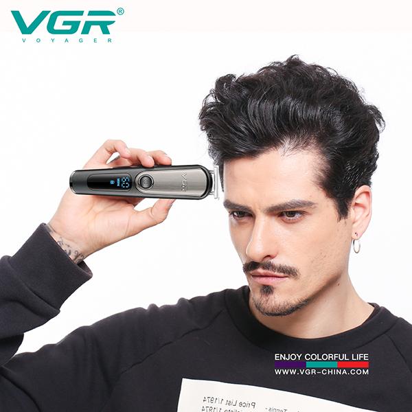 VGR V105 Runtime - 60 min Grooming Kit for Men Black 1s 1's - Hair Removal Accessories