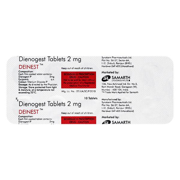DEINEST Tablet 10's - Contraception-Ora