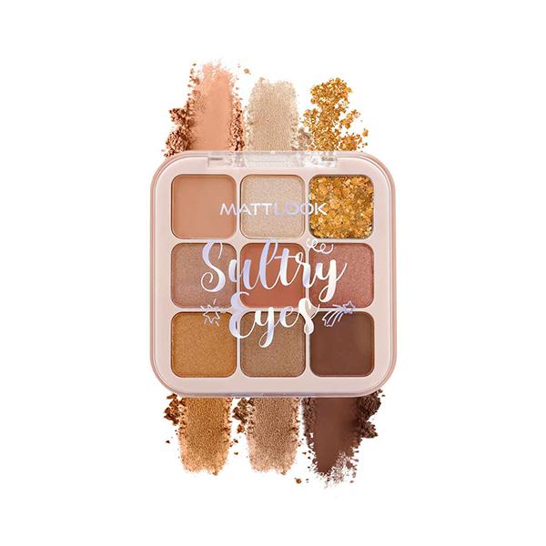 Matt Look Sultry Eyes Long Lasting Eye Shadow Palette, Carnival Fest-01 13.5 gm - Eye Shadow Palettes