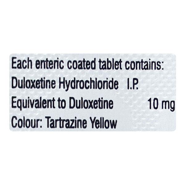 DULOMED 10 Tablet 10's - Depression-Ant
