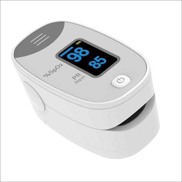 Netmeds | Omron CMS50D4 Finger Pulse Oximeter Blood Oxygen SpO2 Sports and Aviation Monitor 1's