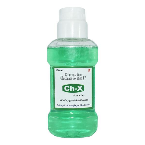 CH X FRESH MINT FLAVOUR Mouth Wash 150ml - Oral Care - P-Mou