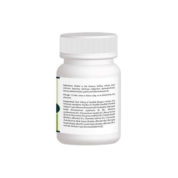 Pravek Gandhak Rasayan Tablet 40's - Speciality Medicines