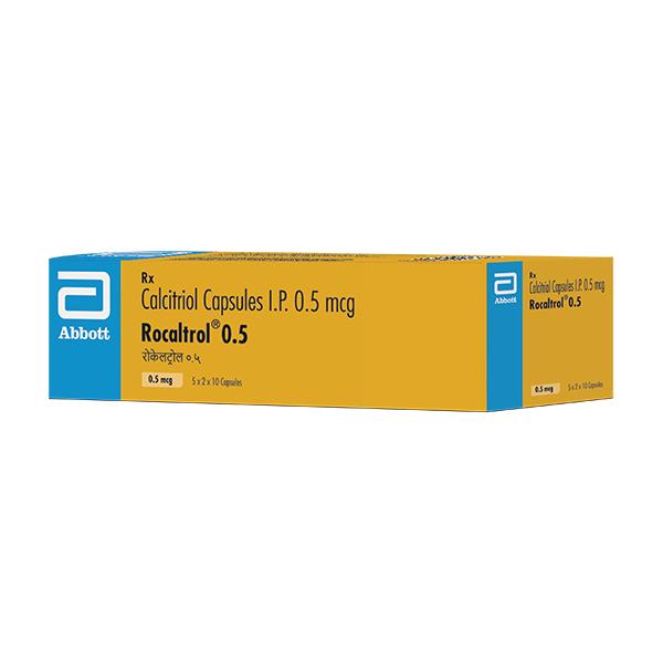 ROCALTROL 0.5 Capsule 10's