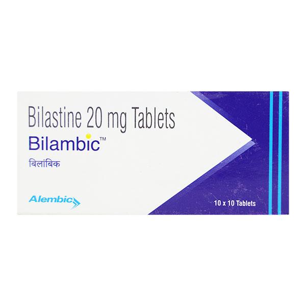 BILAMBIC 20 Tablet 10's - Allergies-Ant