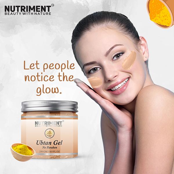 Nutriment Ubtan Gel All Skin Type 250 gm - Face Gels