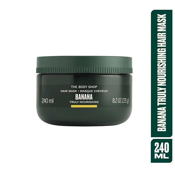 Netmeds | The Body Shop Banana Truly Nourishing Hair Mask 240ml
