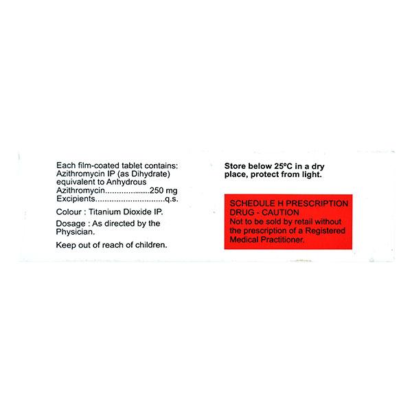 Pratham 250mg Tablet 6'S - Bacterial Infections-Mac