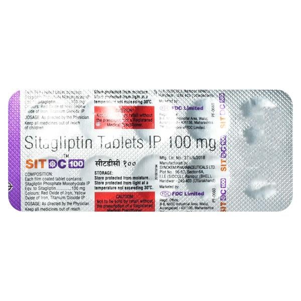 SITDC 100 Tablet 10's - Diabetes-Ant