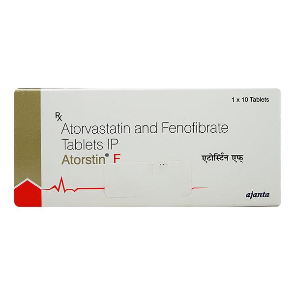ATORSTIN F Tablet 10's - High Cholesterol-Dys