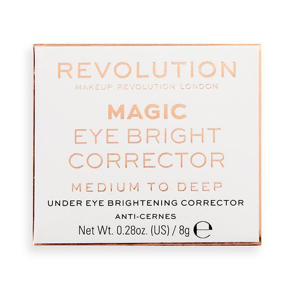 Makeup Revolution Eye Bright Under Eye Corrector Medium to Deep 8 gm - Eyeshadow, Bases & Primers