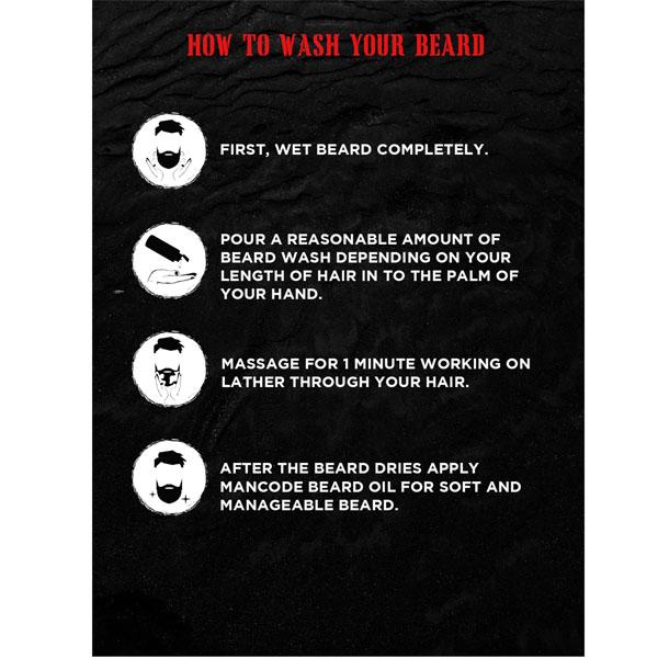 Mancode Original Beard Wash 100 ml - Beard Wash