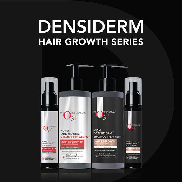 O3+ Women Densiderm Hair Growth Serum Scalp Spray with Ginseng Hair Fall Control & Hair Growth 50 ml - Hair Serums