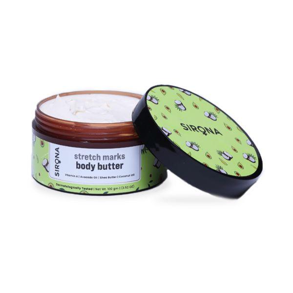Sirona Natural Stretch Marks Body Butter 100 gm