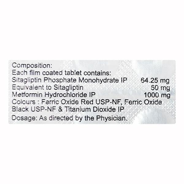 SITANEU M FORTE Tablet 15's - Diabetes-Ant