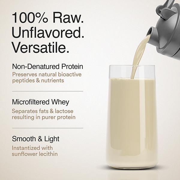 Wellbeing Nutrition 100% Whey Protein Isolate - Unflavoured 1 Kg - Nutritional Supplements