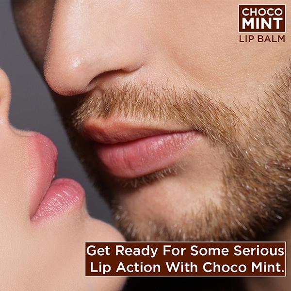Mancode Choco Mint Lip Balm For Men 4.5 ml - Lip Balms