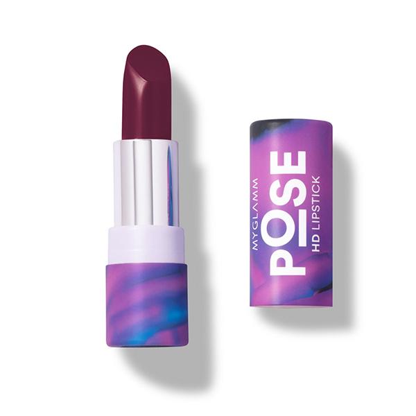 Myglamm Pose Hd Lipstick - Merlot 4 Gm - Lipsticks