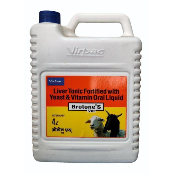 Netmeds | Virbac Brotone S Vet Liquid 4 L