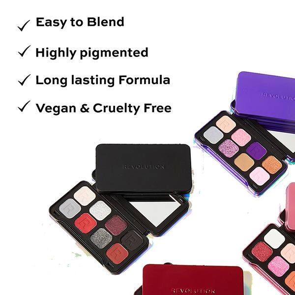 Revolution Forever Flawless Dynamic Tranquil Eyeshadow Palette 8 gm - Face Palettes