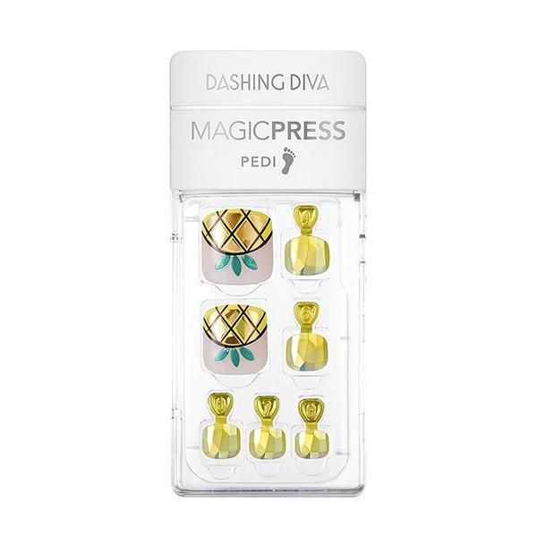 Netmeds | Dashing Diva Magicpres Nail Polish - Juicy Pineapple 1's