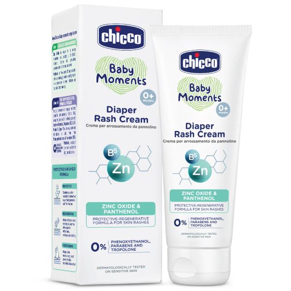 Chicco Baby Moments Diaper Rash Cream 100 ml - Rash Creams