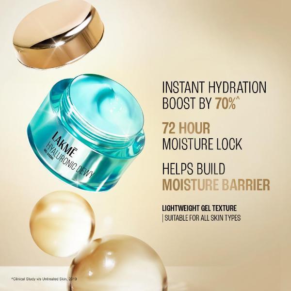 Lakme Hyaluronic Dewy Gel Creme 50 g - Face Moisturizers