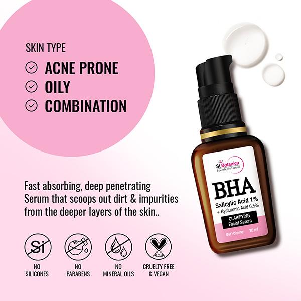 Stbotanica Reduces Acne & Acne Marks 20 ml - Face Gels