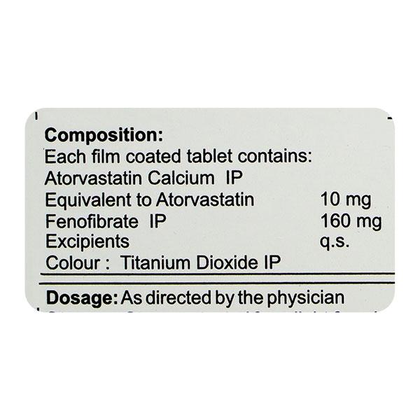 ATORSTIN F Tablet 10's - High Cholesterol-Dys