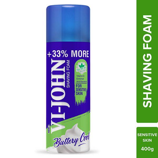 VI-John Sensitive Skin Shaving Foam 400gm - Shaving Foams