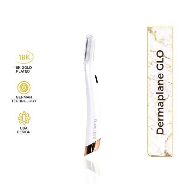Flawless Finishing Touch Dermaplane Glow Facial Hair Remover - Hair Removal Accessories