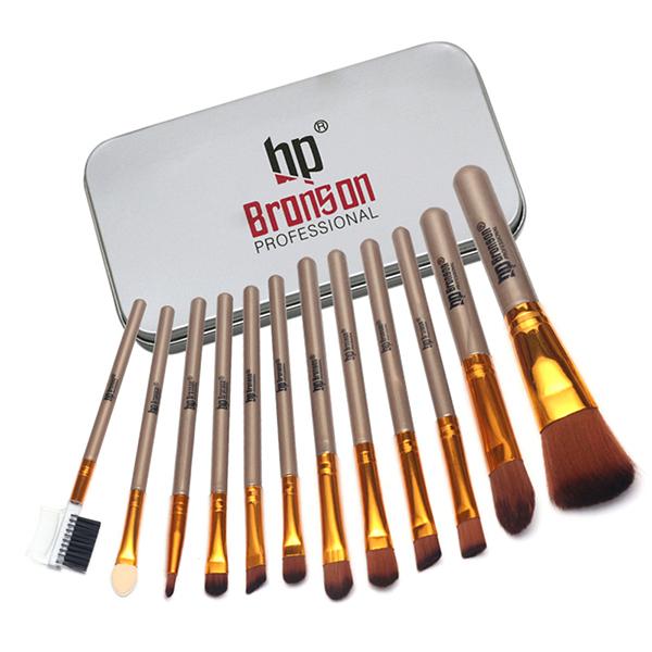 Netmeds | Bronson Professional Mini Makeup Brushes (Pack of 12) 1's